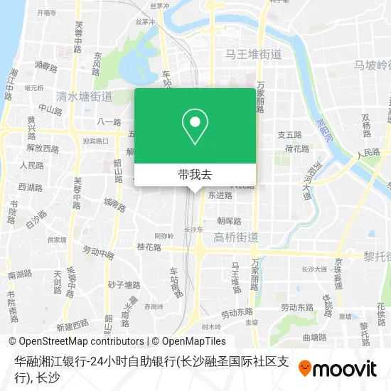 华融湘江银行-24小时自助银行(长沙融圣国际社区支行)地图
