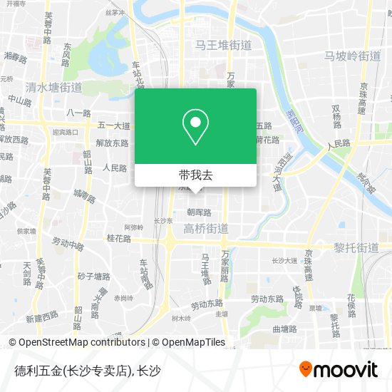 德利五金(长沙专卖店)地图