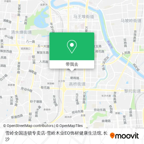 雪岭全国连锁专卖店-雪岭木业EO饰材健康生活馆地图