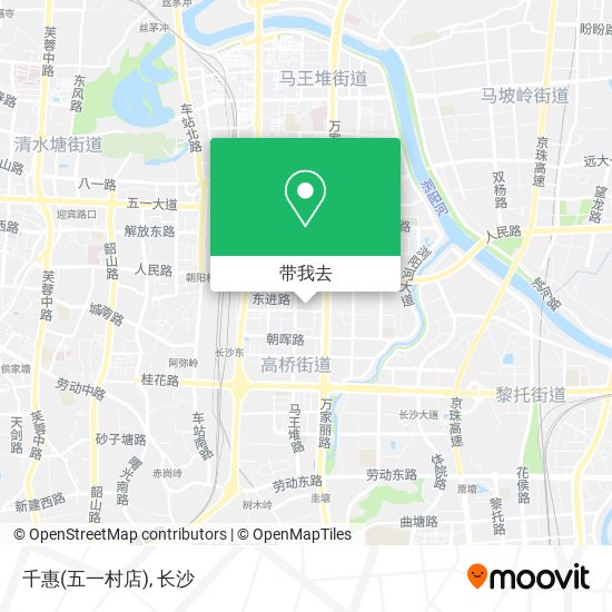 千惠(五一村店)地图