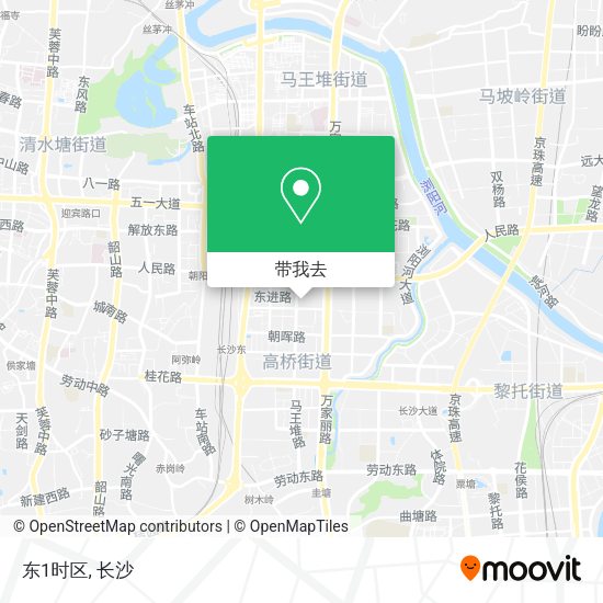 东1时区地图