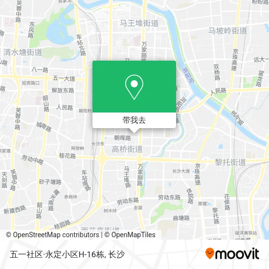 五一社区·永定小区H-16栋地图