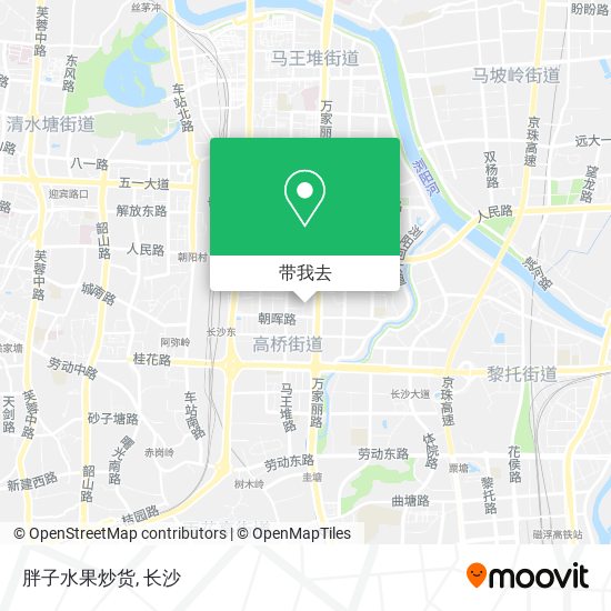 胖子水果炒货地图