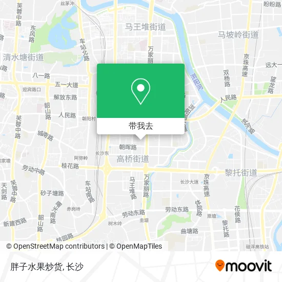 胖子水果炒货地图