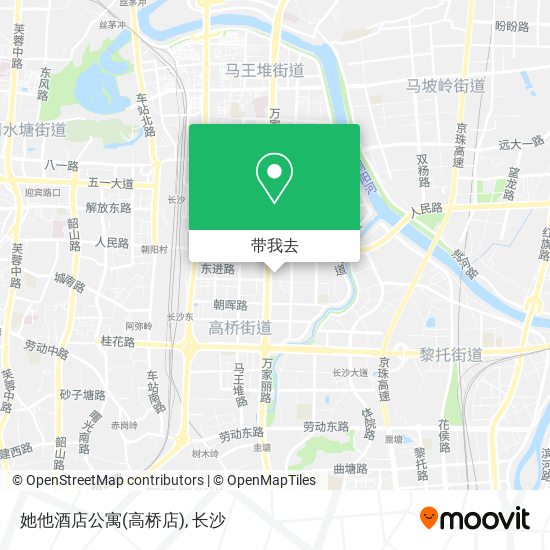 她他酒店公寓(高桥店)地图