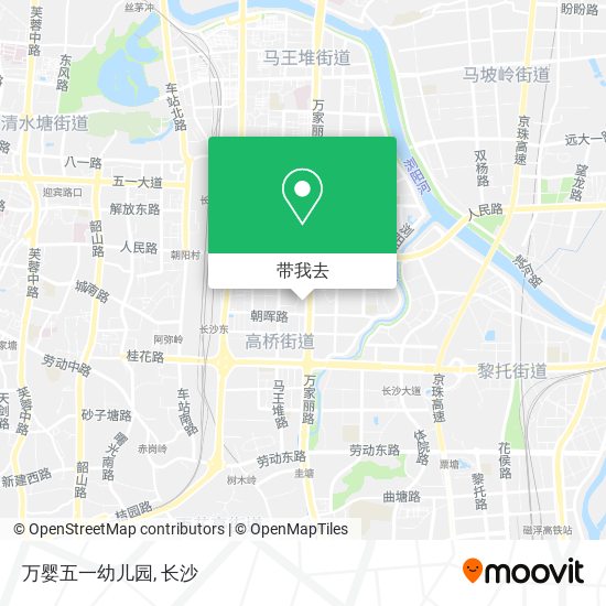 万婴五一幼儿园地图