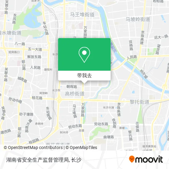 湖南省安全生产监督管理局地图