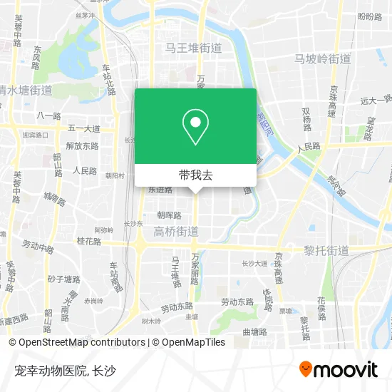 宠幸动物医院地图