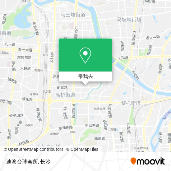 迪澳台球会所地图