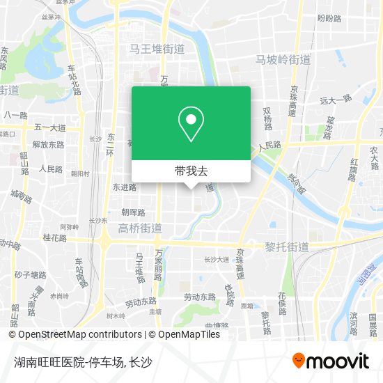 湖南旺旺医院-停车场地图
