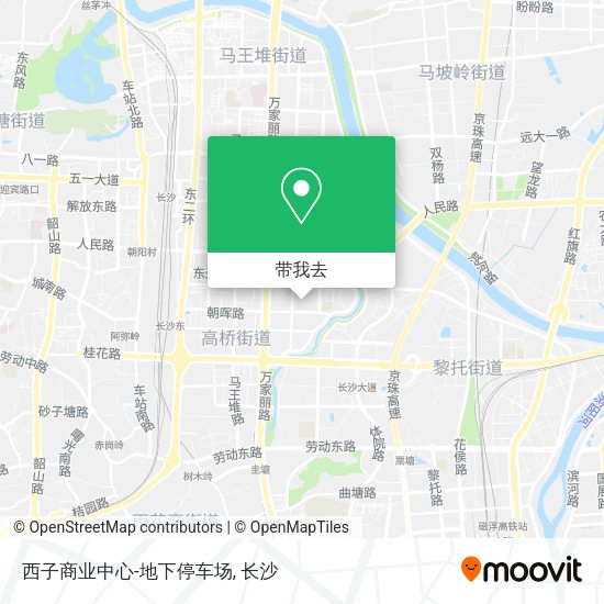 西子商业中心-地下停车场地图
