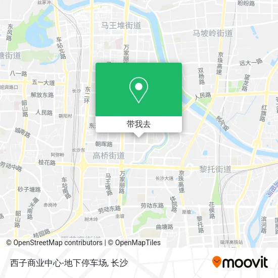 西子商业中心-地下停车场地图