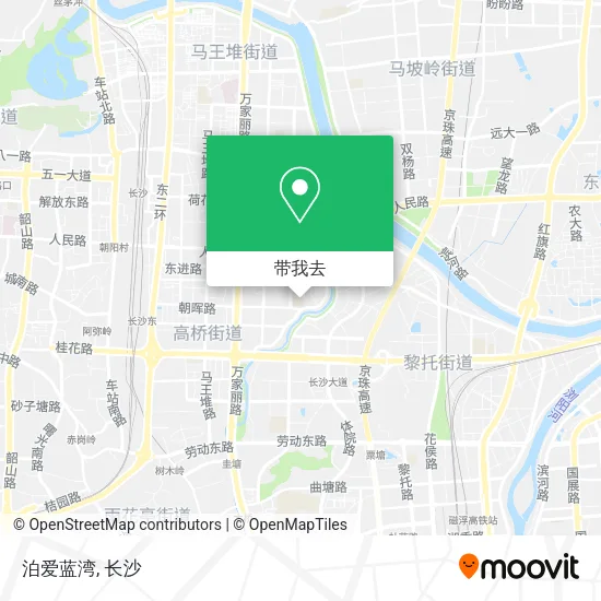 泊爱蓝湾地图