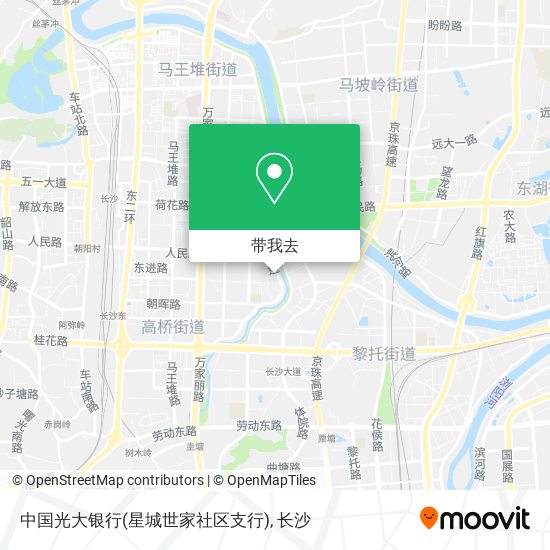 中国光大银行(星城世家社区支行)地图
