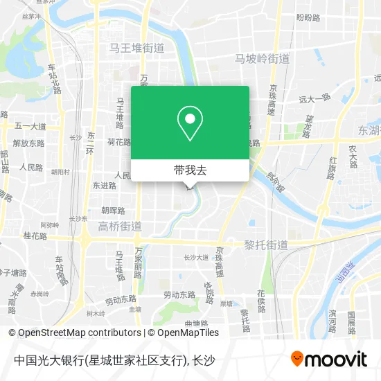 中国光大银行(星城世家社区支行)地图