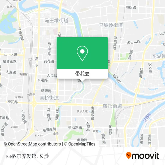 西格尔养发馆地图
