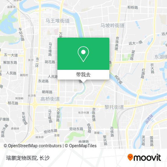 瑞鹏宠物医院地图
