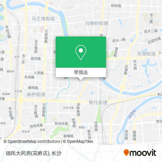 德民大药房(花桥店)地图