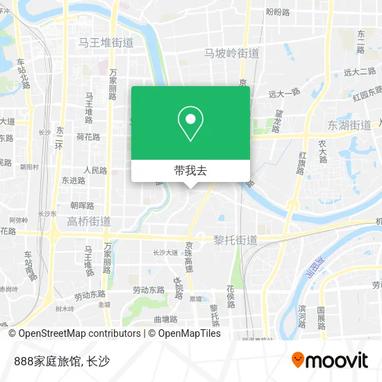 888家庭旅馆地图
