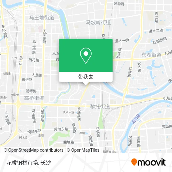 花桥钢材市场地图