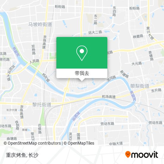 重庆烤鱼地图