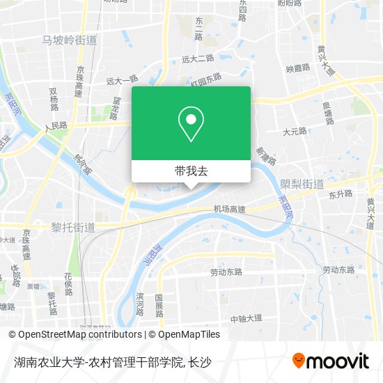 湖南农业大学-农村管理干部学院地图
