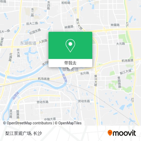 梨江景观广场地图