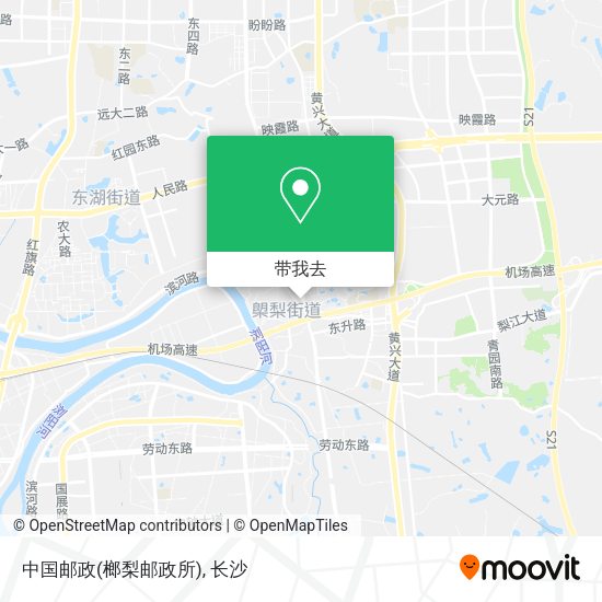 中国邮政(榔梨邮政所)地图