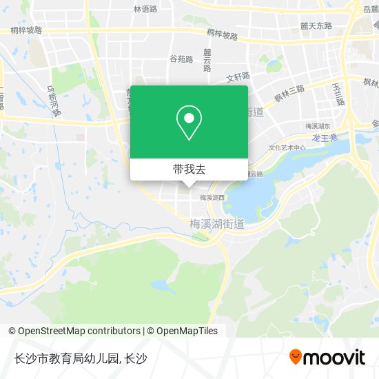 长沙市教育局幼儿园地图