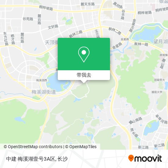 中建·梅溪湖壹号3A区地图