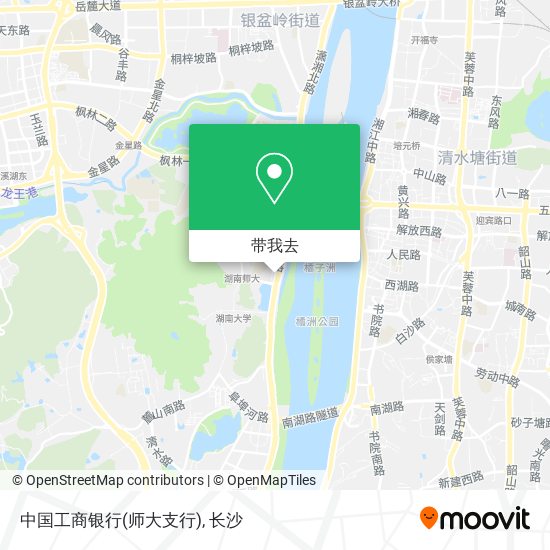 中国工商银行(师大支行)地图