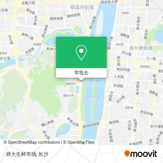 师大生鲜市场地图