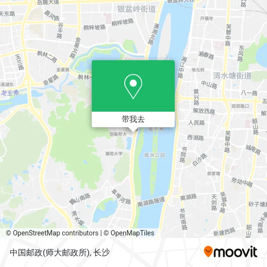 中国邮政(师大邮政所)地图
