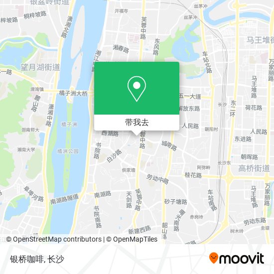 银桥咖啡地图