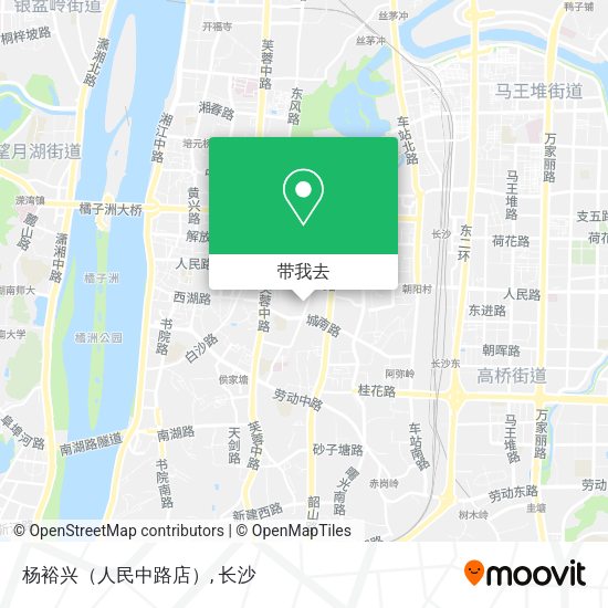 杨裕兴（人民中路店）地图