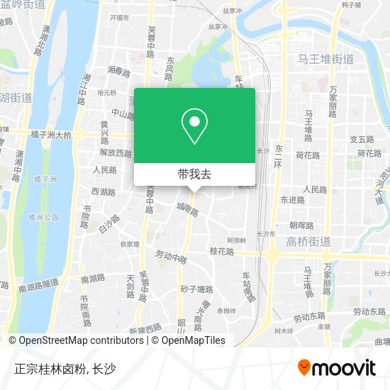 正宗桂林卤粉地图