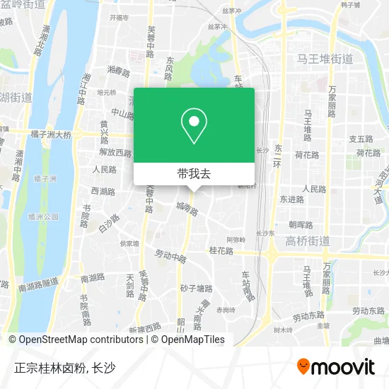正宗桂林卤粉地图