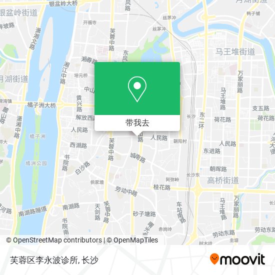 芙蓉区李永波诊所地图