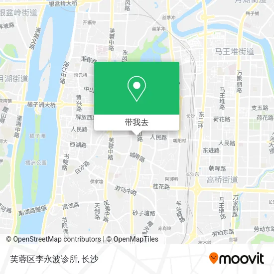 芙蓉区李永波诊所地图