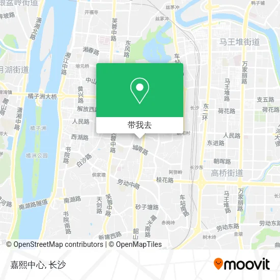 嘉熙中心地图