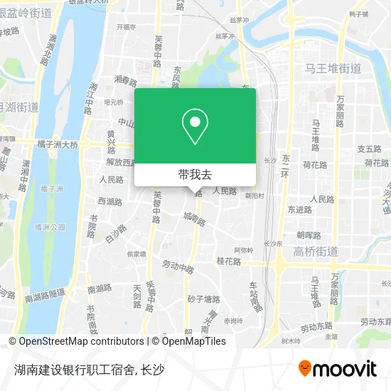 湖南建设银行职工宿舍地图