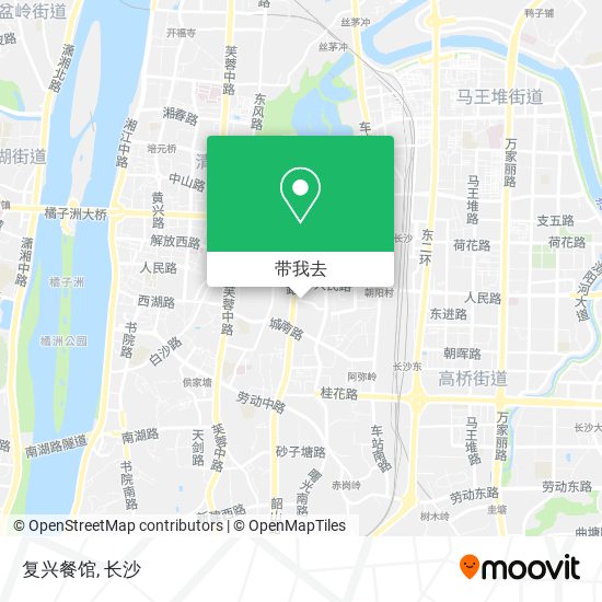 复兴餐馆地图