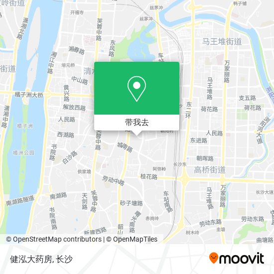 健泓大药房地图