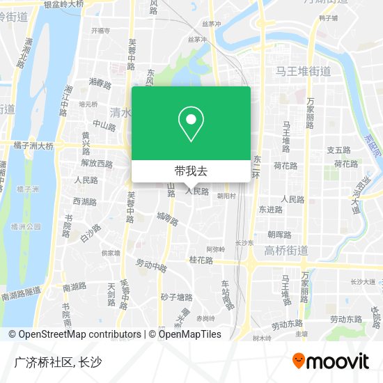 广济桥社区地图