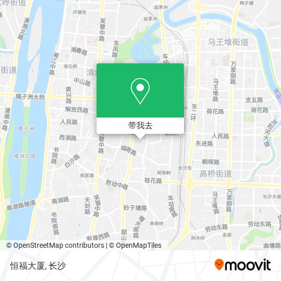 恒福大厦地图