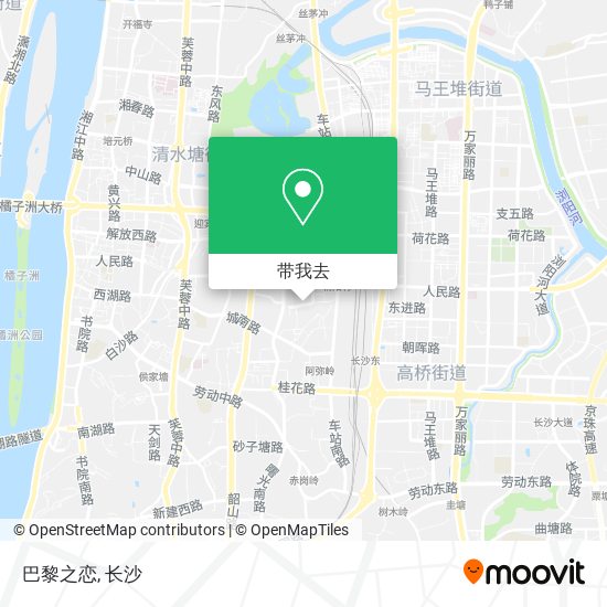 巴黎之恋地图