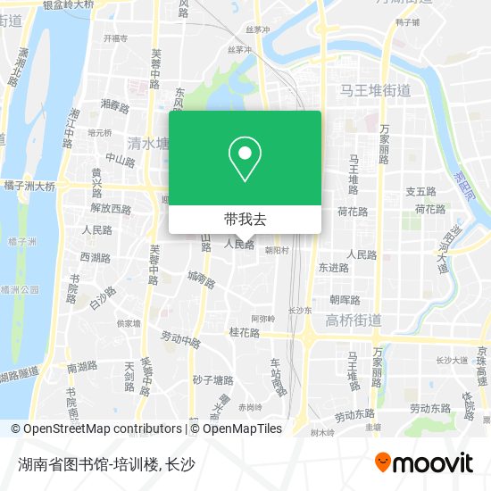 湖南省图书馆-培训楼地图
