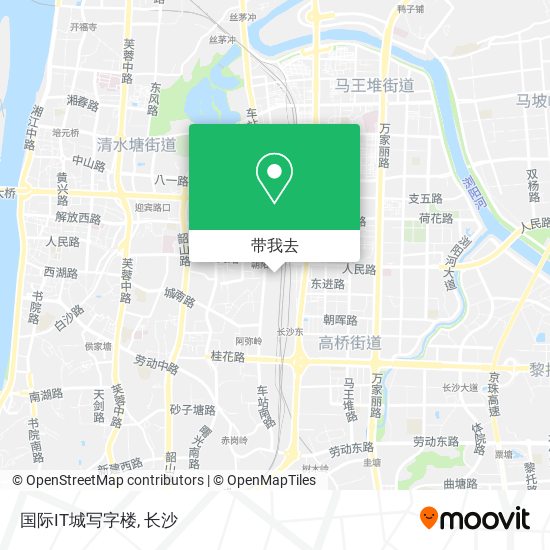国际IT城写字楼地图