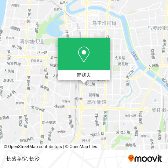 长盛宾馆地图