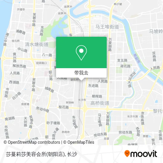 莎蔓莉莎美容会所(朝阳店)地图